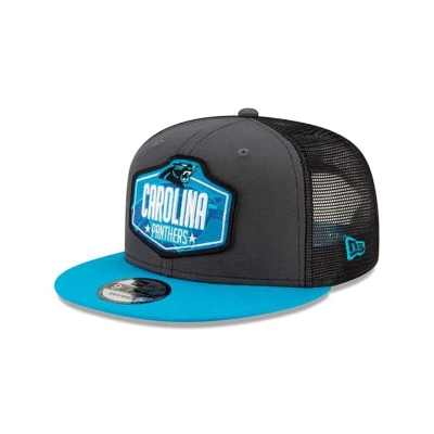 Carolina Panthers Gorra | New Era NFL Draft 9fifty Snapback Cap Mexico - Grises